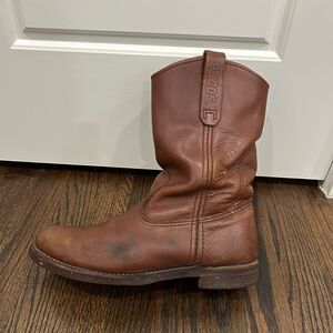 Red Wing Men's Brown Boots; Pecos Style; 8D